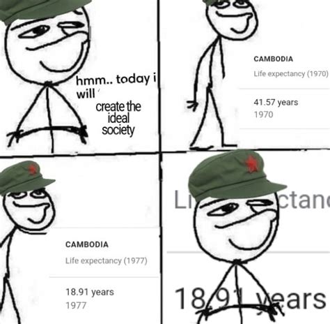 cambodia life expectancy 1977 meme.